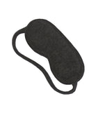 Eye Masks White & Warren Cashmere Eyemask in Charcoal White & Warren